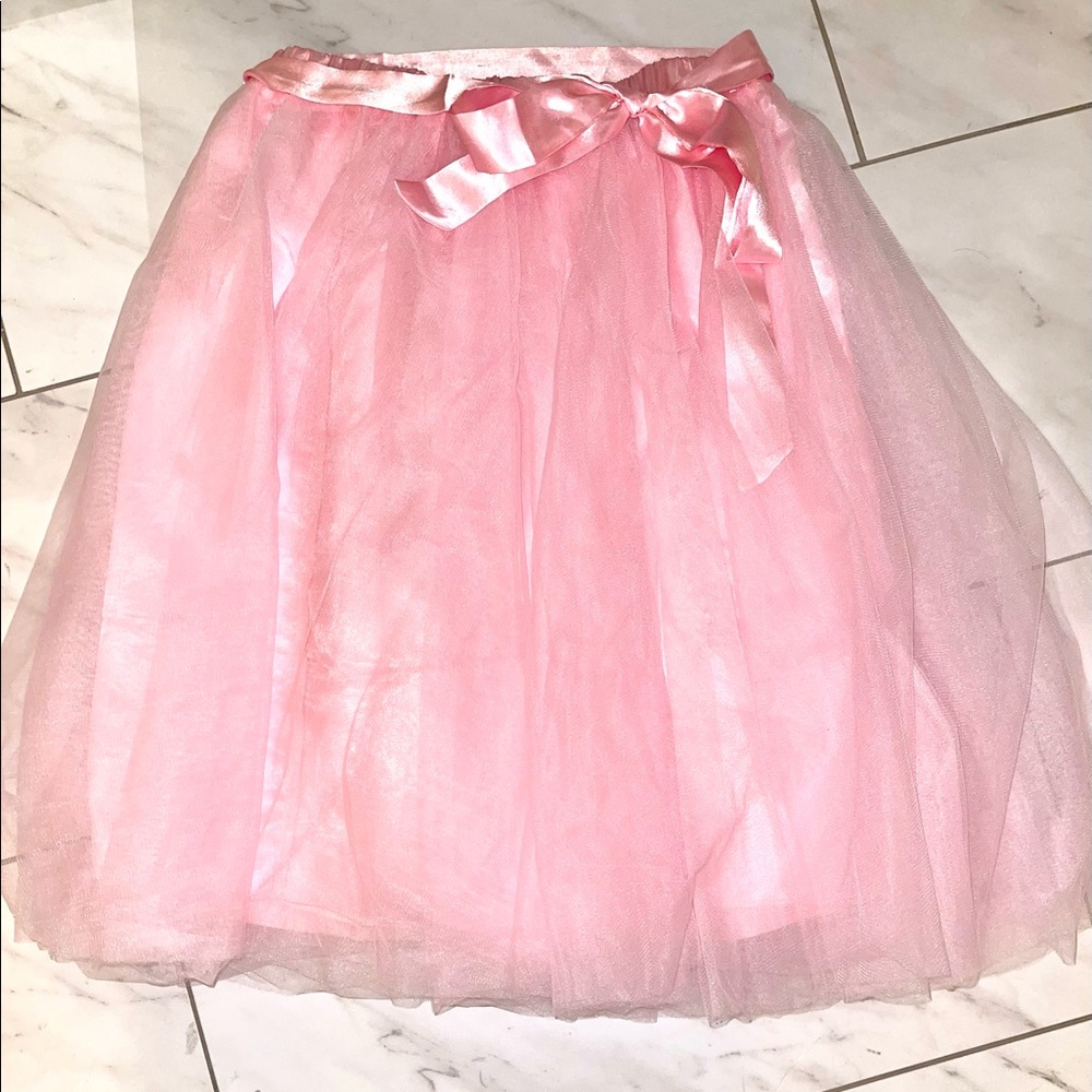 Knee length women’s pink tutu